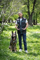 Мужской дрессировочный летний жилет
